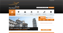 Desktop Screenshot of pisaairport.net